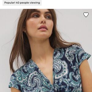 Soma Blue Paisley Midi Dress